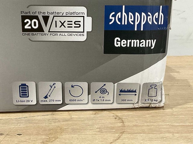 Scheppach - c-lt300-x - bosmaaier - afbeelding 1 van  7