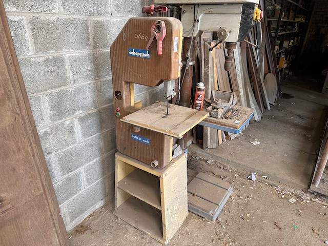 Scheppach - hbs 32 vario - lintzaagmachine - afbeelding 1 van  3