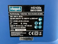 Scheppach - zaagtafel - afbeelding 5 van  7