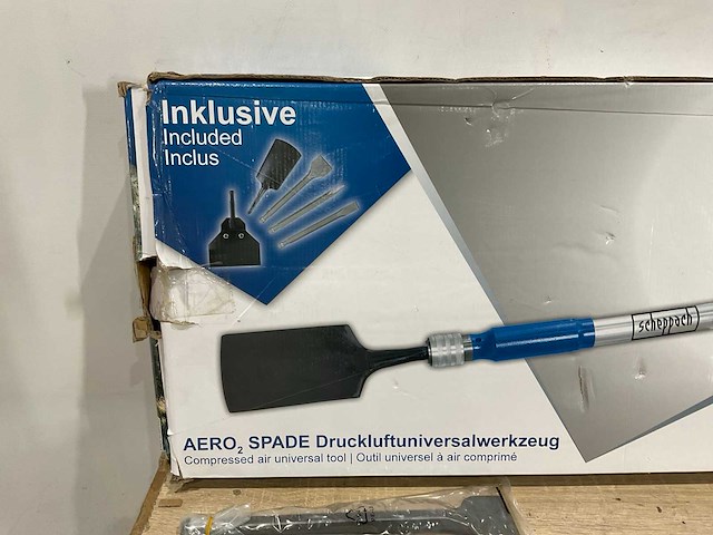 Scheppach aero2spade pneumatische spade - afbeelding 8 van  12