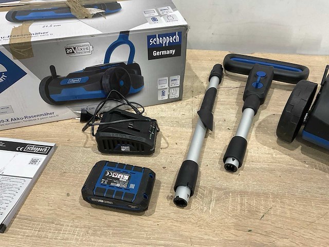 Scheppach bc-mp220 accu gazonmaaier - afbeelding 6 van  9