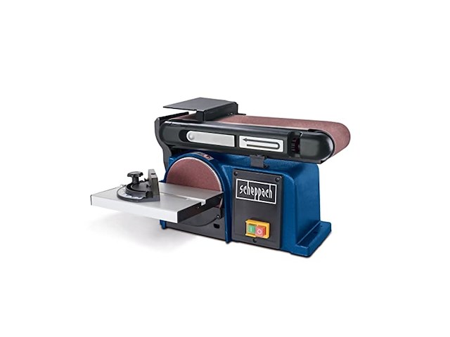 Scheppach bts800 band en schijfschuurmachine 370w 2850tpm 150mm - afbeelding 2 van  3