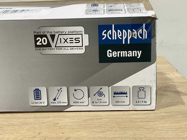 Scheppach c-lt300-x bosmaaier - afbeelding 7 van  7