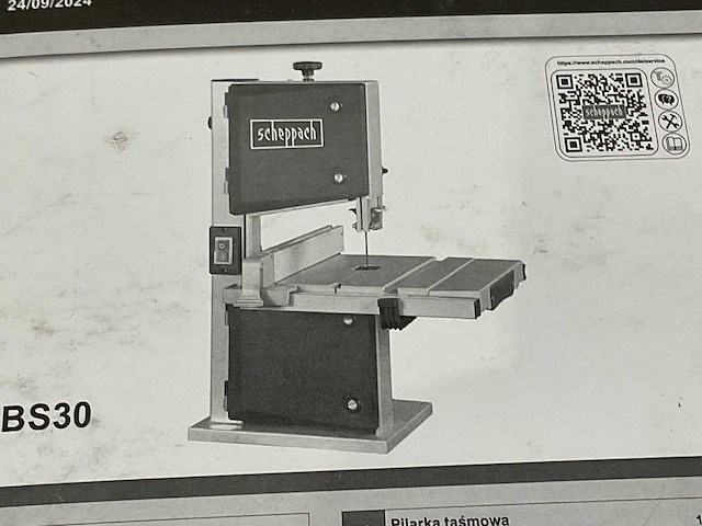 Scheppach hbs30 zaagmachine - afbeelding 7 van  8