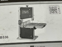 Scheppach hbs30 zaagmachine - afbeelding 7 van  8