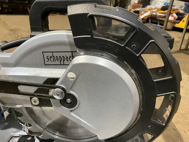 Scheppach hm216 afkort- en verstekzaag - afbeelding 8 van  9