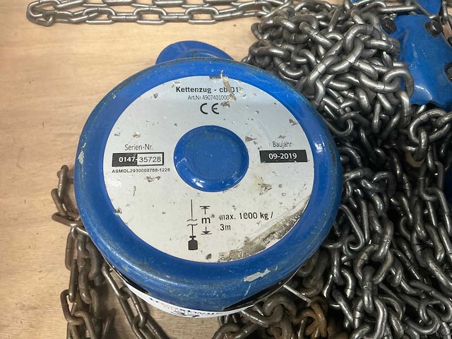 Scheppach kettingtakel (2x) - afbeelding 2 van  4