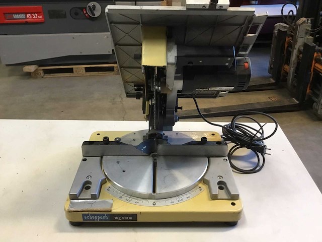 Scheppach tkg 260e afkortzaag - afbeelding 5 van  9