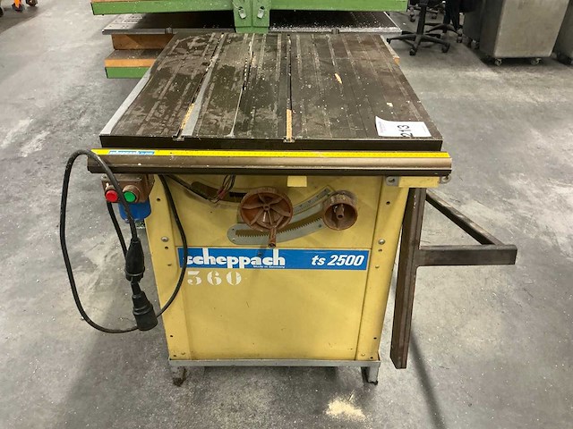 Scheppach ts2500 tafelcirkelzaagmachine - afbeelding 2 van  7