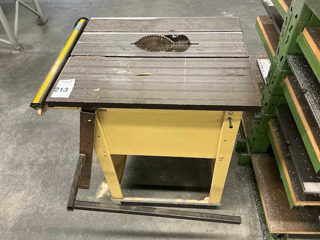 Scheppach ts2500 tafelcirkelzaagmachine - afbeelding 6 van  7