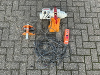 Scheppach zaagtafel - afzuigsysteem - ventilator - liftsysteem - afbeelding 8 van  40