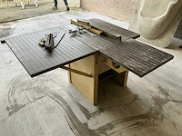 Scheppach zaagtafel - afzuigsysteem - ventilator - liftsysteem - afbeelding 12 van  40