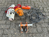 Scheppach zaagtafel - afzuigsysteem - ventilator - liftsysteem - afbeelding 31 van  40