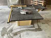 Scheppach zaagtafel - afzuigsysteem - ventilator - liftsysteem - afbeelding 23 van  40
