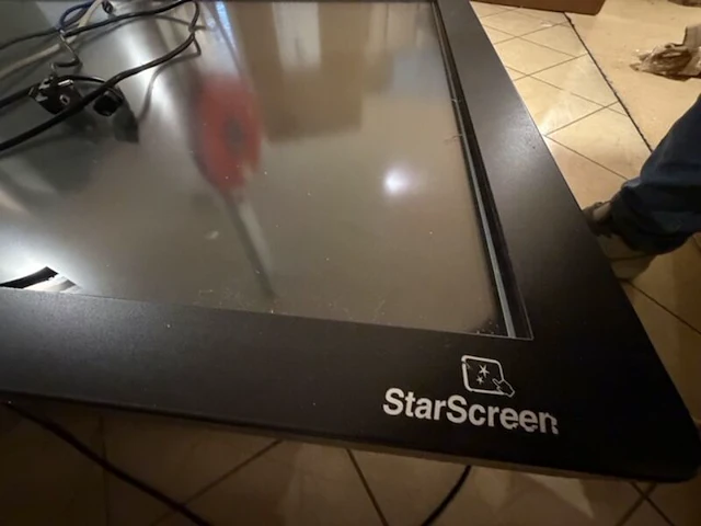 Scherm 95 x 160 zwart - afbeelding 2 van  4