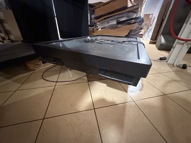 Scherm 95 x 160 zwart - afbeelding 4 van  4