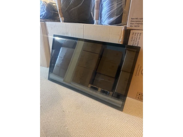 Scherm module 100 x 60, zwart - afbeelding 1 van  5