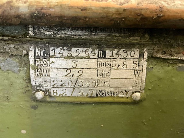 Schiele industriewerke km 15 iii kolomboormachine - afbeelding 6 van  16