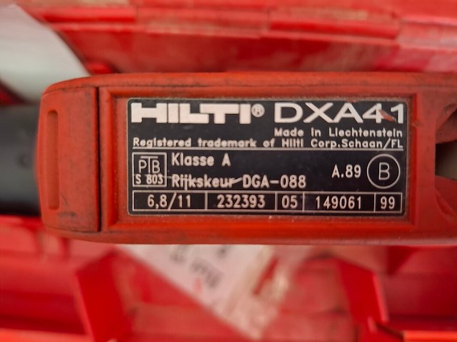 Schiethamer, hilti, dx a41 - afbeelding 3 van  6