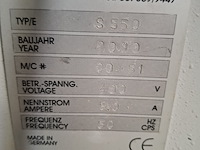 Schijfschuurmachine, hopa, s550, 2000 - afbeelding 2 van  10