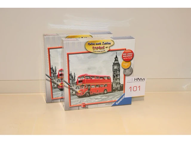 Schilderdoos ravensburger, 2 stuks in schap - afbeelding 1 van  2