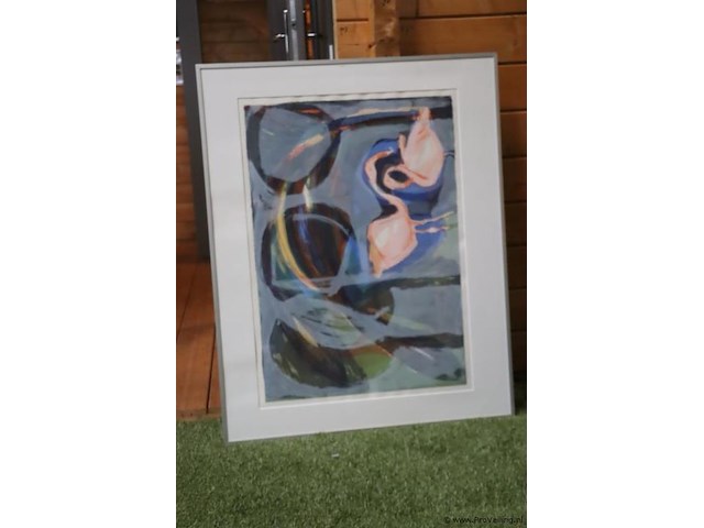 Schilderij - 80x3x90cm - afbeelding 1 van  3