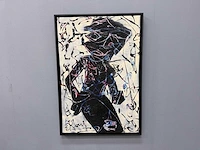 Schilderij - black beauty - erik kouw