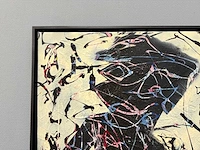Schilderij - black beauty - erik kouw - afbeelding 2 van  7