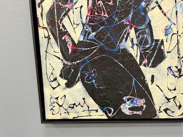 Schilderij - black beauty - erik kouw - afbeelding 3 van  7