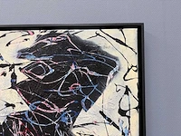 Schilderij - black beauty - erik kouw - afbeelding 4 van  7