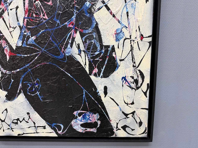 Schilderij - black beauty - erik kouw - afbeelding 5 van  7