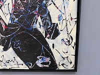 Schilderij - black beauty - erik kouw - afbeelding 5 van  7
