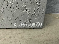 Schilderij - c. bulo - afbeelding 4 van  5