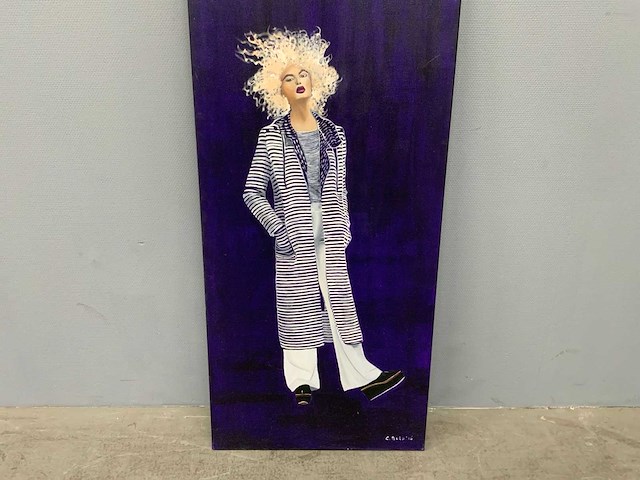 Schilderij - c. bulo - afbeelding 2 van  4