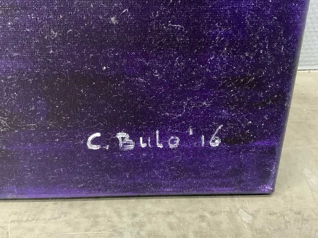 Schilderij - c. bulo - afbeelding 3 van  4