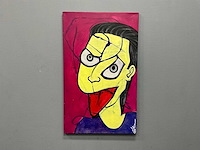 Schilderij - dave gahan (depeche mode) - erik kouw - afbeelding 1 van  6