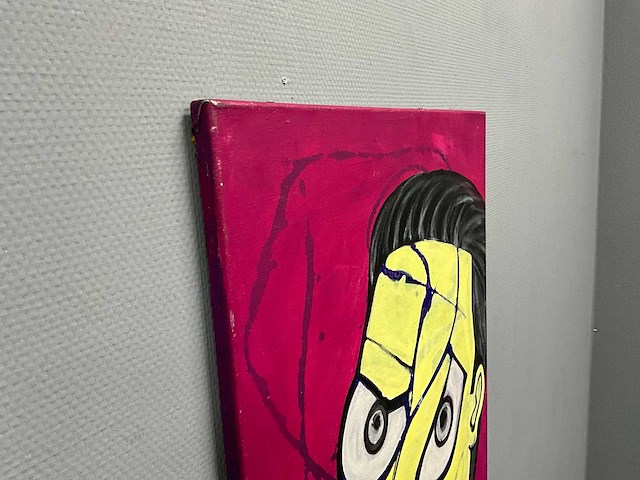 Schilderij - dave gahan (depeche mode) - erik kouw - afbeelding 4 van  6