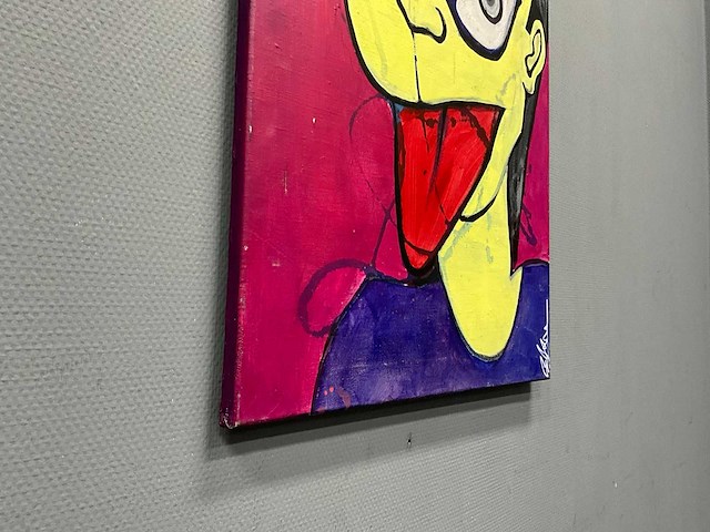 Schilderij - dave gahan (depeche mode) - erik kouw - afbeelding 5 van  6
