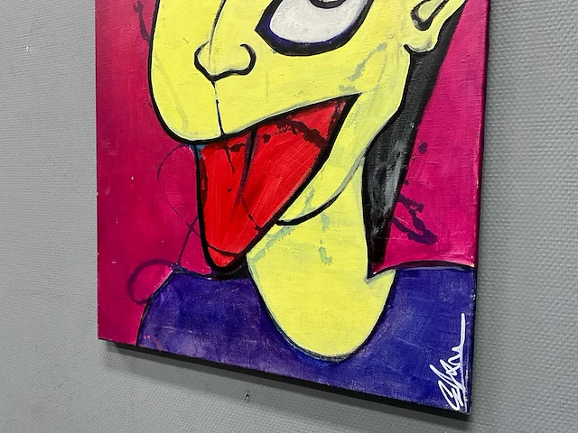 Schilderij - dave gahan (depeche mode) - erik kouw - afbeelding 2 van  6