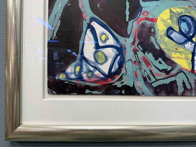 Schilderij - demonen onder mijn zolen - erik kouw - afbeelding 3 van  6