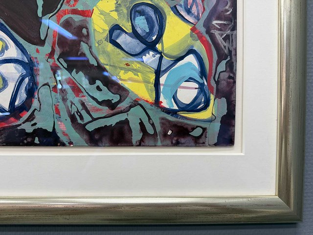 Schilderij - demonen onder mijn zolen - erik kouw - afbeelding 5 van  6