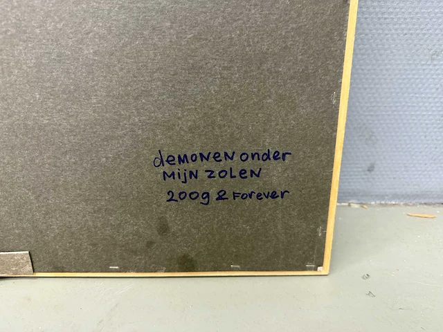 Schilderij - demonen onder mijn zolen - erik kouw - afbeelding 2 van  10