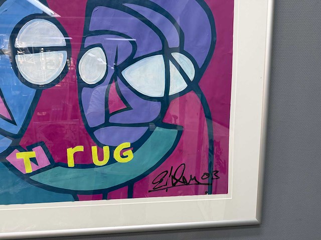 Schilderij - geef terug - erik kouw - afbeelding 5 van  8