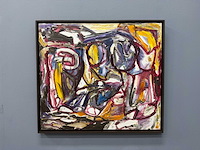 Schilderij - gesprek van de dag (jesus loves you) - erik kouw - afbeelding 3 van  9