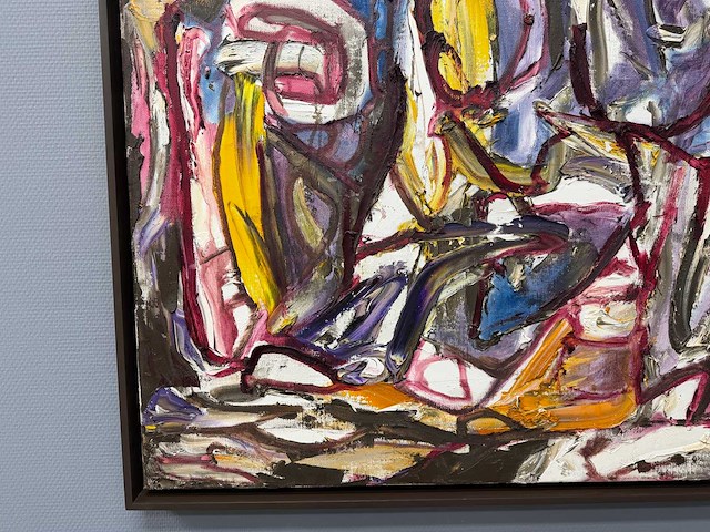 Schilderij - gesprek van de dag (jesus loves you) - erik kouw - afbeelding 5 van  9