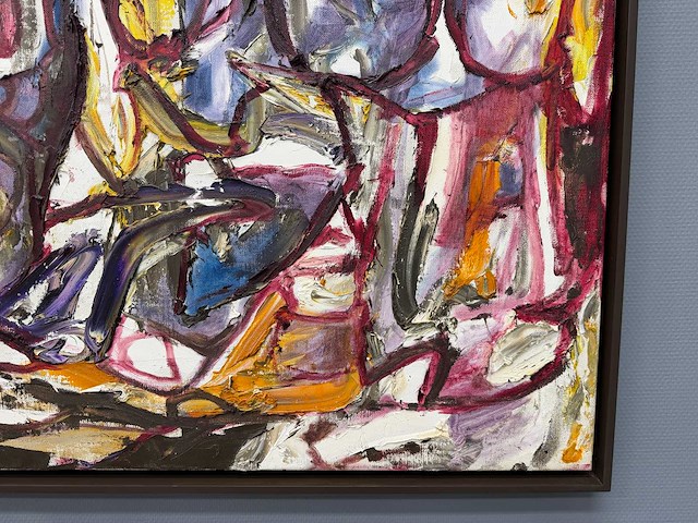 Schilderij - gesprek van de dag (jesus loves you) - erik kouw - afbeelding 6 van  9