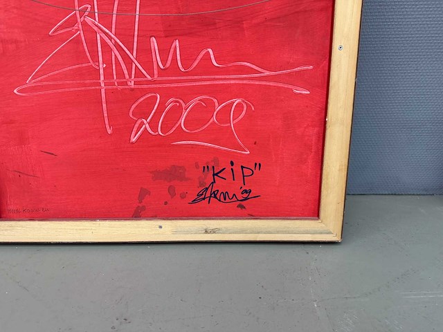 Schilderij - kip of het ei - tweeluik - erik kouw - afbeelding 7 van  16