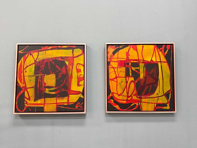 Schilderij - kip of het ei - tweeluik - erik kouw - afbeelding 15 van  16