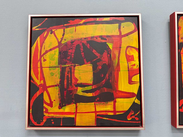 Schilderij - kip of het ei - tweeluik - erik kouw - afbeelding 16 van  16