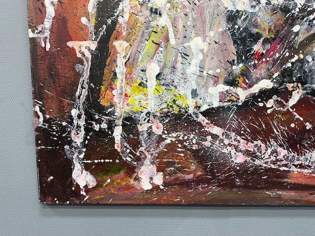 Schilderij - koeien alle kanten op - erik kouw - afbeelding 4 van  8